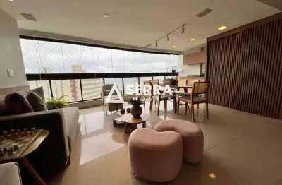 Armação | apartamento 3 suítes | 147m² | varanda gourmet vista mar | 4 vagas | total infraestrutura completa