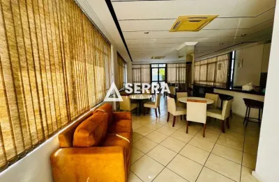 Caminho das árvores | apartamento 3/4 com suíte + dependência | 124m² | varanda | infraestrutura completa