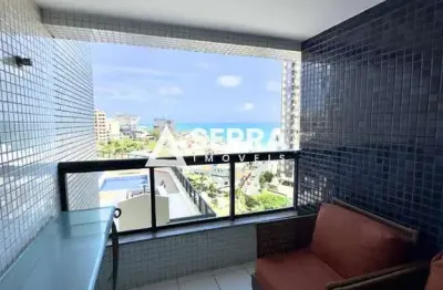 Garibaldi | apartamento 2/4 (1 suíte) | 62,50 m² | vista mar permanente | total infraestrutura de lazer