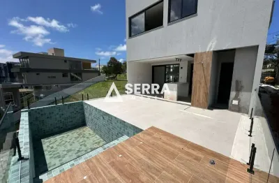 Alphaville litoral norte 2 | 4 suítes | 401 m² | piscina e gourmet | total segurança e infraestrutura de lazer