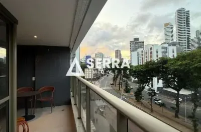 Ondina | apartamento 2/4 | 60 m² | porteira fechada | vista avenida e camarote carnaval | lazer completo