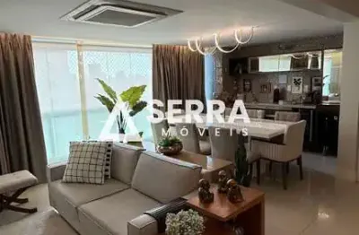 Caminho das árvores | apartamento 3/4 + gabinete | 136 m² | 2 suítes | 4 vagas | total infraestrutura de lazer