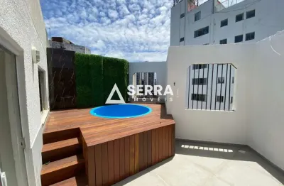 Pituba | cobertura triplex | 92m² | piscina privativa + vista mar | total infraestrutura de lazer