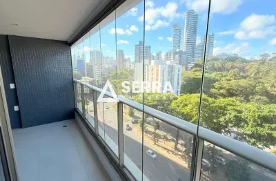 Ondina | 2 quartos | 67 m² | com suíte e varanda | acesso a praia | total infraestrutura de lazer