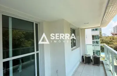 Alphaville salvador | 2 quartos (1 suíte)| 80m² | varandão | 2 vagas | total infraestrutura de lazer