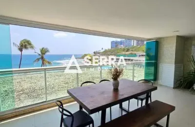Barra | 1 quarto e sala | 71m² | frente mar | armários planejados |total infraestrutura de lazer