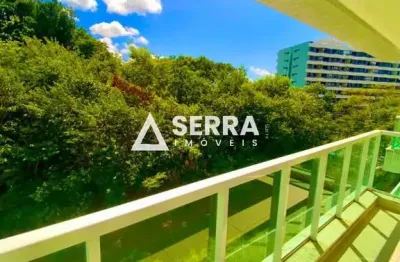 Alphaville 1 | 2 quartos (reversível para 3) | 80m² | varandão com vista verde |total infraestrutura de lazer