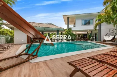 Encontro das águas | mansão de luxo | 6 suítes | 2.800m² construídos | total infraestrutura de lazer