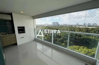 Patamares | greenville atmos | apartamento 2/4 | 88m² | varanda gourmet | 2 vagas | total infraestrutura de lazer