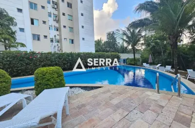 Alphaville | 2/4 sendo 1 suíte | 80m² | andar alto | vista livre | varanda gourmet | total infraestrutura de lazer