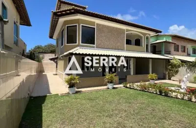 Jauá | casa em condomínio fechado | 280m² | 4 suítes | piscina privativa | total infraestrutura de lazer