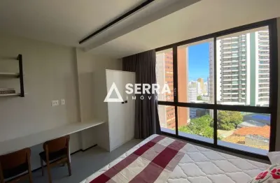Caminho das árvores | unique live | studio | 26 m² | mobiliado | 1 vaga | total infraestrutura de lazer