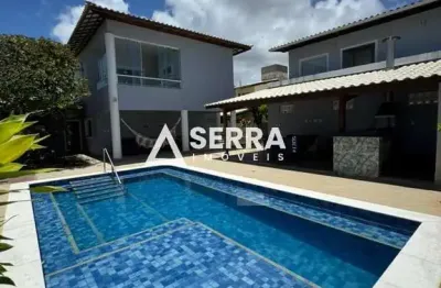 Jaguaribe | casa alto padrão 4 suítes | 489 m² | varanda gourmet | total infraestrutura de lazer