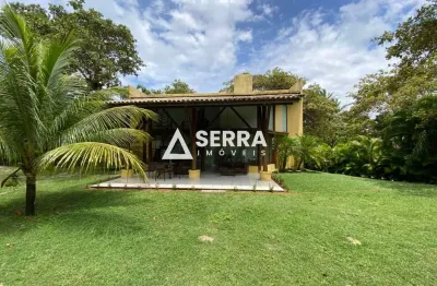 Casa em condomínio fechado com 4 quartos para alugar na 1ª travessa busca vida, 15, abrantes, camaçari por r$ 9.000