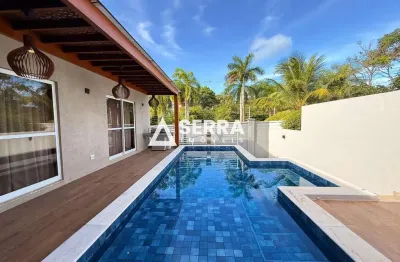 Alphaville litoral norte 1 | casa moderna | 4 quartos (2 suítes) | piscina privativa | total segurança