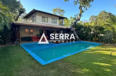 Praia do forte | casa alto da constância | 370 m² | 4 suítes + dependência | vista mar | total infraestrutura de lazer