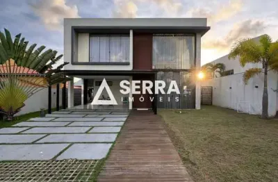 Alphaville litoral norte 3 | porteira fechada | 4 suítes | 280 m² | energia solar | piscina | total conforto e segurança