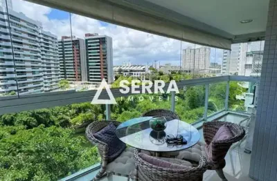 Alphaville salvador i | residencial laguna | apartamento | 80 m² | 2/4 (1 suíte) + dependência | total infraestrutura de lazer