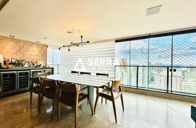 Caminho das árvores | apartamento alto padrão | 167m² | 4 quartos (3 suítes) | porteira fechada | total infraestrutura de lazer