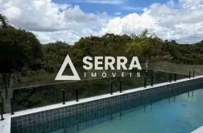 Alphaville litoral norte 2 | casa alto padrão | 4 suítes | 470 m² | total infraestrutura de lazer