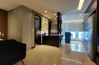 Apartamento mobiliado com 40m² - studio - jardim aquarius - locação