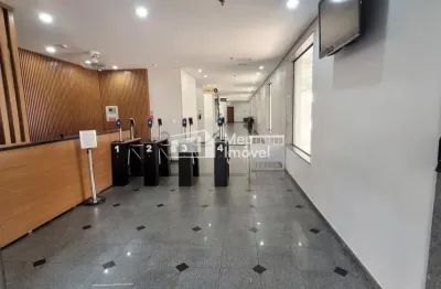Sala comercial com ar-condicionado e vista panorâmica no condomínio tech tower – centro de são josé dos campos/sp – estrutura corporativa ideal para escritórios e consultórios.