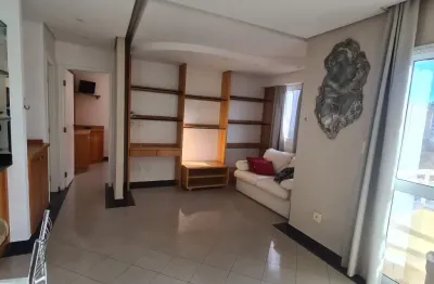 Jd. aquarius - 1 dormitório mobiliado com living ampliado
