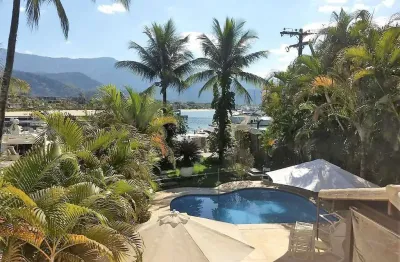 Casa com 6 dormitórios, 400 m² - venda por r$ 4.500.000,00 ou aluguel por r$ 9.000,00/dia - frade (cunhambebe) - angra dos reis/rj