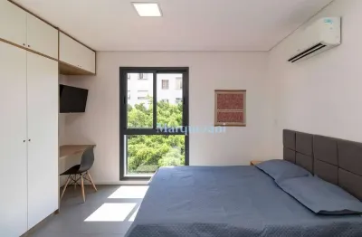 Apartamento com 1 dormitório à venda, 27 m² por r$ 330.000,00 - higienópolis - são paulo/sp