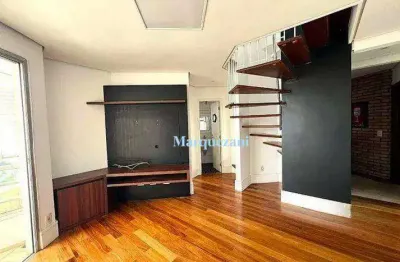 Cobertura com 2 dormitórios, 110 m² - venda por r$ 1.500.000 ou aluguel por r$ 7000/mês - vila madalena - são paulo/sp
