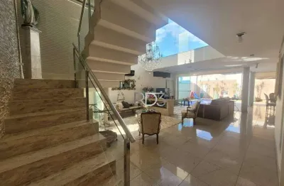 Sobrado para alugar, 260 m² por r$ 15.000,00/mês - vivendas do arvoredo - londrina/pr