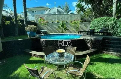 Sobrado com 4 dormitórios para alugar, 500 m² por r$ 21.000,00/mês - condomínio alphaville imbuias - londrina/pr