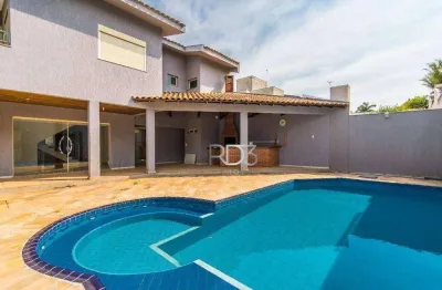 Sobrado com 4 dormitórios para alugar, 480 m² por r$ 7.900,00/mês - gleba palhano - londrina/pr