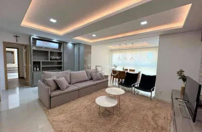 Apartamento para alugar, 122 m² por r$ 6.500,00/mês - edifício élégance - londrina/pr