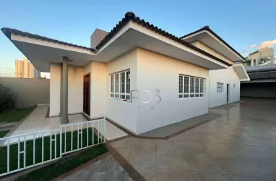 Casa com 3 dormitórios, 265 m² - venda por r$ 1.800.000,00 ou aluguel por r$ 5.300,00/mês - parque residencial alcântara - londrina/pr
