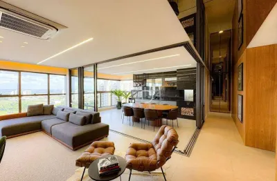 Apartamento com 3 dormitórios à venda, 181 m² por r$ 2.590.000,00 - gleba palhano - londrina/pr