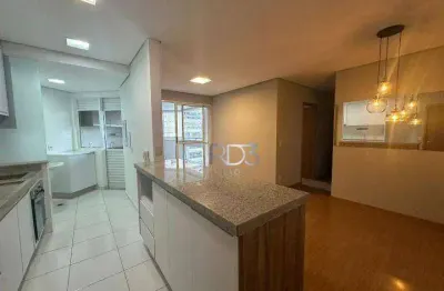 Apartamento com 3 dormitórios para alugar, 81 m² por r$ 3.700,00/mês - gleba fazenda palhano - londrina/pr