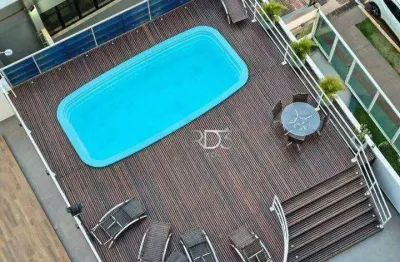 Apartamento para alugar, 40 m² por r$ 3.170,00/mês - gleba - londrina/pr