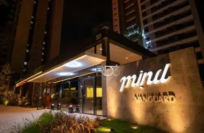 Apartamento com 1 dormitório para alugar, 70 m² por r$ 3.850,00/mês - edifício mind - londrina/pr