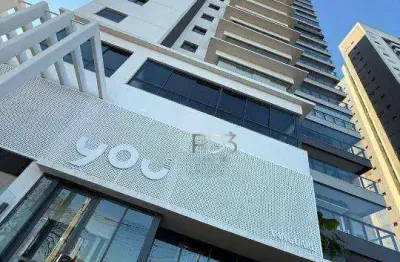 Apartamento com 2 dormitórios para alugar, 89 m² por r$ 3.900,00/mês - gleba fazenda palhano - londrina/pr