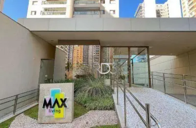 Apartamento, 83 m² - venda por r$ 820.000,00 ou aluguel por r$ 5.400,00/mês - max living - londrina/pr