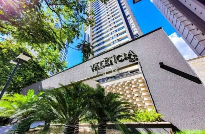 Apartamento com 1 dormitório para alugar, 51 m² por r$ 4.100,00/mês - gleba palhano - londrina/pr