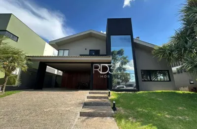 Sobrado para alugar, 350 m² por r$ 19.200,00/mês - condomínio sun lake residence - londrina/pr