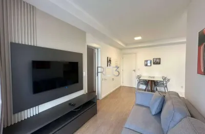 Apartamento com 1 dormitório para alugar, 51 m² por r$ 3.300,00/mês - gleba palhano - londrina/pr