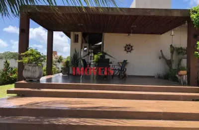 Casa em condomínio fechado com 3 dormitórios  340 m² na praia de carapibus