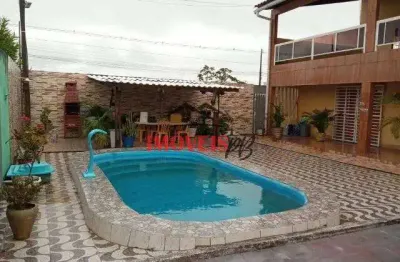 Casa mobiliada na praia de jacumã c/2 suítes,piscina, varanda com vista mar
