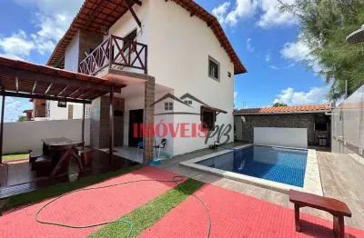 Casa em carapibus com vista para o mar, área gourmet e piscina