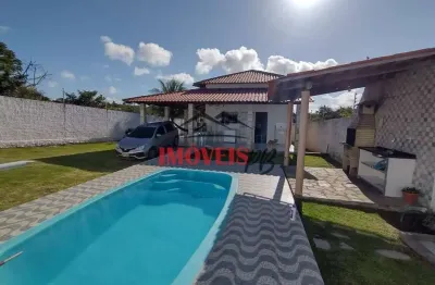 Casa na praia de tabatinga com 2 quartos e piscina. próxima a praia