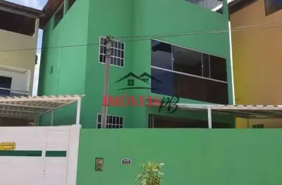 Triplex a 500m da praia de carapibus, acesso pavimentado, vista mar