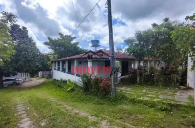 Chácara no conde (utinga) com 2 hectares, casa com alpendre, toda murada